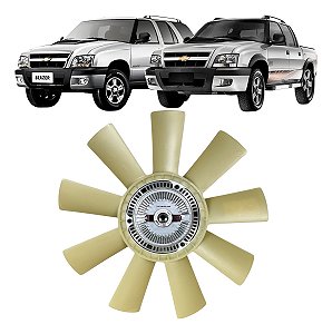 Polia Viscosa S10 Blazer 2.8 Mwm 2000 À 2011 Original Behr