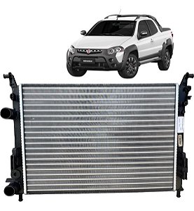 Radiador Fiat Strada 1.8 Adventure Cab. Dupla Flex 2p 2010