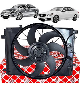 Eletroventilador Para E350 3.5 Coupe Plus 2009 À 2016 Febi