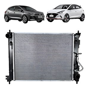 Radiador Hyundai Hb20 Turbo 1.0 2020 A 2023 Automático