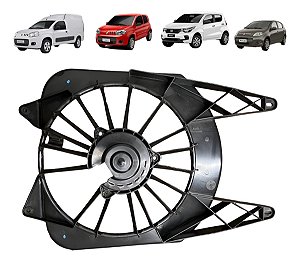 Defletor Ventoinha Uno Palio Mobi Fiorino S/ar  51846304
