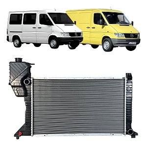 Radiador De Agua Sprinter 310 312 412 1997 A 2001 9015003300