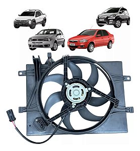 Ventoinha Fiat Palio Fire 2001 Acima Mod Behr Com Ar - 22043