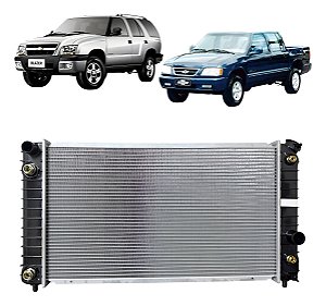Radiador Gm S10  Blazer V6 4.3 94/ 2006 Automática Brasado