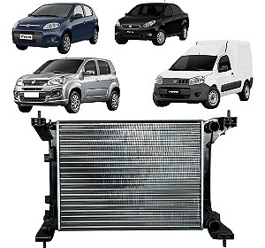 Radiador Uno Vivace 2011 2012 2013 2014 À 2016 Sistema Denso