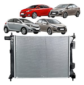 Radiador Hb20 Hb20s 1.0 1.6 Manual 2013/2017 Original