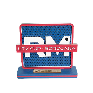 Troféu Personalizado Design de Rally
