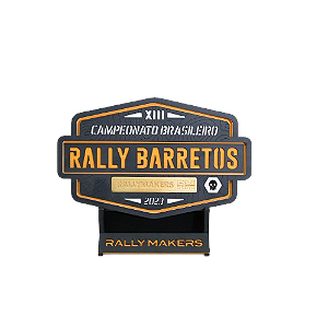 Troféu Personalizado Design de Rally