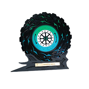 Troféu Personalizado Design de Rally
