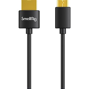 Cabo HDMI SmallRig Ultra Slim 4K (Mini HDMI para HDMI) 35cm 3040