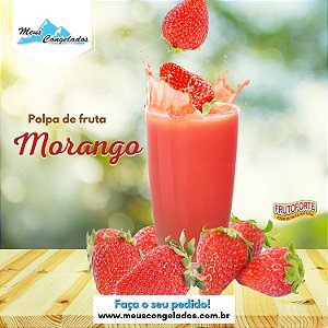 Polpa de Morango (10 unidades de 100 g)