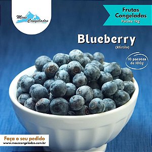 Mirtilo ( Blueberry ) Fruta 1kg