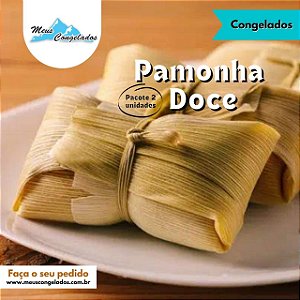 Pamonha Doce Congelada 180gr Pacote 2 Unidades