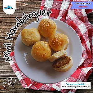 Mini Hamburguer ( Assados ) 750g