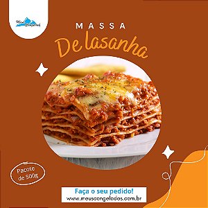 Massa de Lasanha 500g