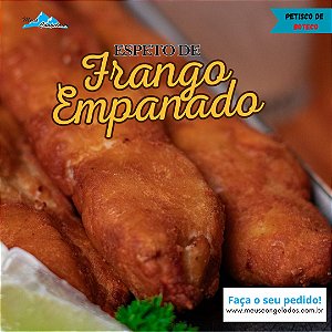 Espeto de Frango a Milanesa (10 unidades)