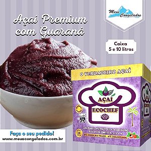 Açaí Premium com Guaraná (10 litros)