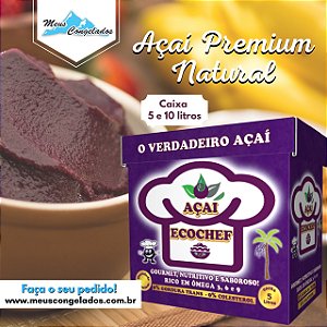 Açaí Premium Natural (10 litros)