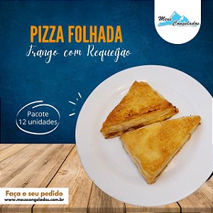 Pizza Folhada de Frango com Requeijão (12 unidades)