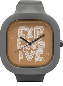 Relógio Expensive - Cinza
