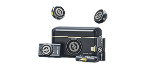 Microfone sem fio Hollyland LARK M2 DUO  para 2 pessoas com conector Lightning