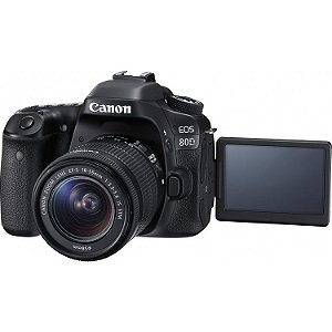Canon EOS 80D + Lente 18-55mm STM