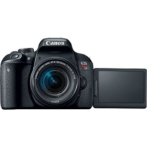 Canon EOS Rebel T7i (800D) + Lente 18-55mm STM