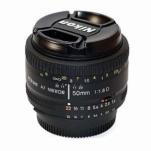 Lente Nikon AF 50mm 1.8D