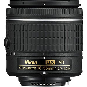 Lente Nikon AF-P DX 18-55mm f/3.5-5.6 G  VR