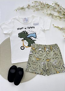 CONJUNTO PIJAMA SAURUS