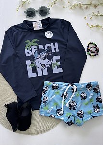 CONJUNTO TCHIBUM UV50+ DOG BEACH
