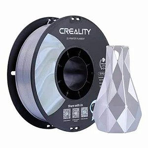 Filamento 3D Creality CR-Silk 1,75mm Prata - 3301120007