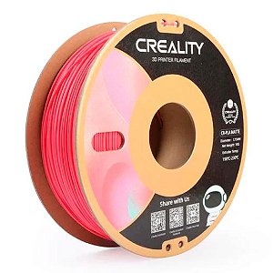 Filamento 3D Creality CR-PLA 1,75mm Matte Vermelho - 3301010300
