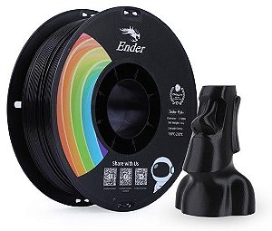 Filamento 3D Creality Ender PLA 1,75mm Preto - 3301010306