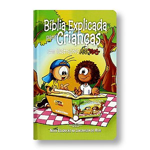 BÍBLIA EXPLICADA PARA CRIANÇAS NTLH063 capa dura