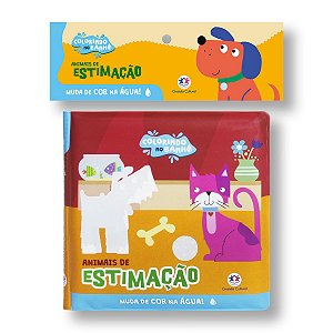 ANIMAIS DE ESTIMAÇÃO - LIVRO DE BANHO