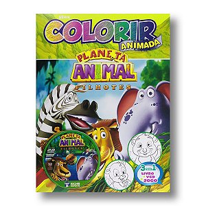 Colorir Animada - Dinossauros