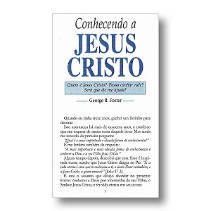 CONHECENDO A JESUS CRISTO (LIVRETO)