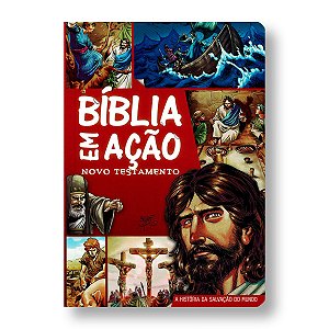 BÍBLIA EM AÇÃO NOVO TESTAMENTO - MÉDIO (12x17 CM)