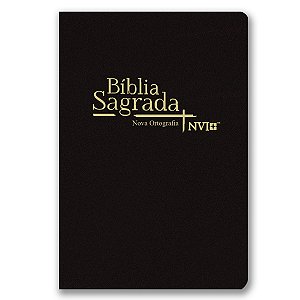 BÍBLIA NVI SLIM LETRA NORMAL CAPA LUXO MARROM