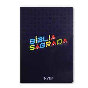 BÍBLIA NVI SLIM letra normal capa semiluxo COLOR POP IT