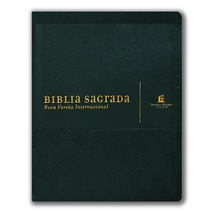 BÍBLIA NVI COM ESPAÇO PARA ANOTAÇÕES Letra normal CAPA VERDE