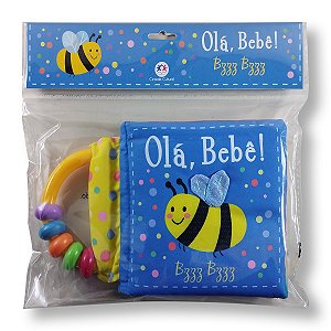 OLÁ BEBÊ!, BZZZ BZZZ - Livro de pano - com chocalho