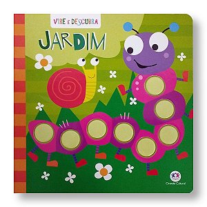 VIRE E DESCUBRA, JARDIM - Livro cartonado