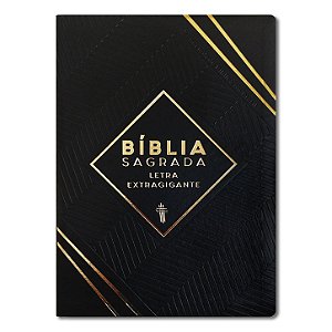BÍBLIA NTLH085TILEXG Letra extragigante capa luxo preta índice