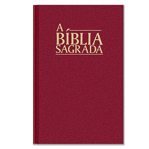 BÍBLIA ACF CLASSIC Letra grande capa dura vermelha