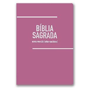 BÍBLIA NVI Letra Gigante CAPA LUXO ESPECIAL ROSA
