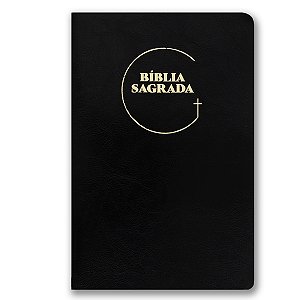 BÍBLIA NVT Letra grande CP LUXO PRETA - Palavras de Jesus em vermelho
