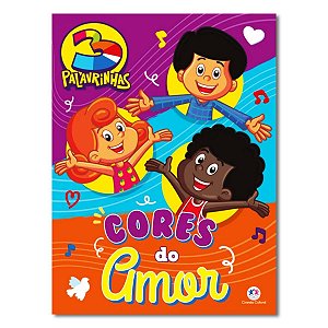 LENDO E COLORINDO 3 PALAVRINHAS CORES DO AMOR