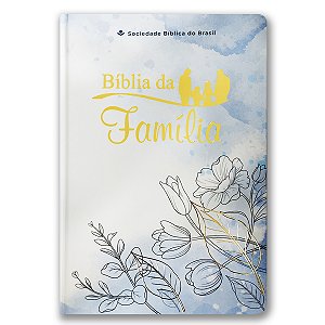 BÍBLIA DA FAMÍLIA RA063BF Letra normal CAPA DURA FLORES
